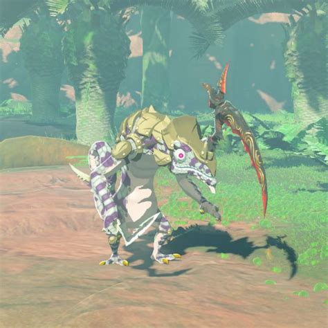 tears of the kingdom silver lizalfos